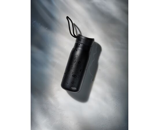 Avira Ain RCS Re-steel 150ML mini travel bottle Black - Avira P438.051