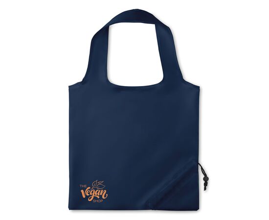 210D Polyester foldable bag Blue -  MO9003-04