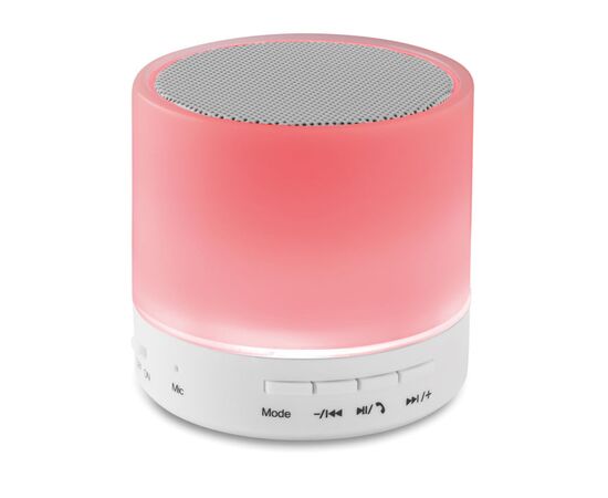 Wireless Lautsprecher LED Weiß -  MO9062-06