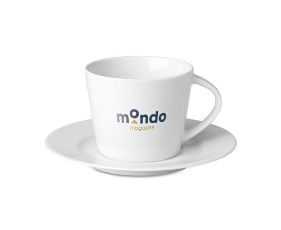 Tasse et soucoupe Cappuccino Blanc -  MO9080-06