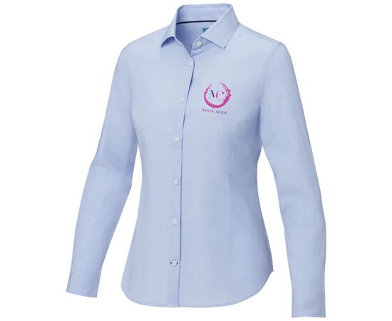 Chemise Cuprite à manches longues pour femme Bleu clair - Elevate NXT 37525500