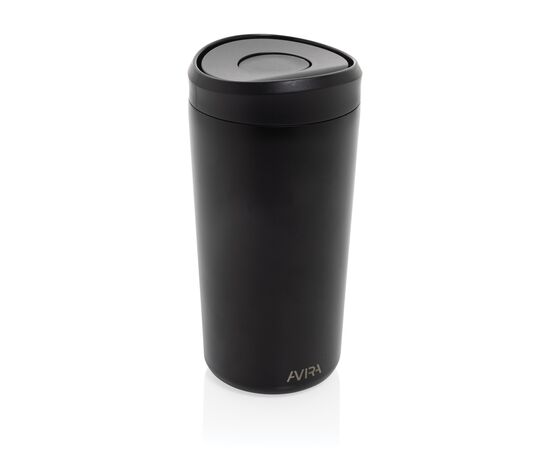 Avira Alix RCS re-steel click tumbler 400ML Black - Avira P438.1001