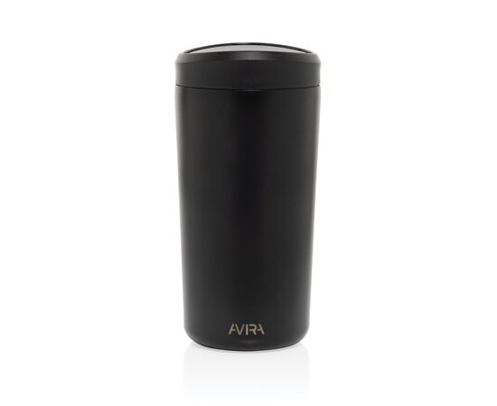 Avira Alix RCS re-steel click tumbler 400ML Black - Avira P438.1001
