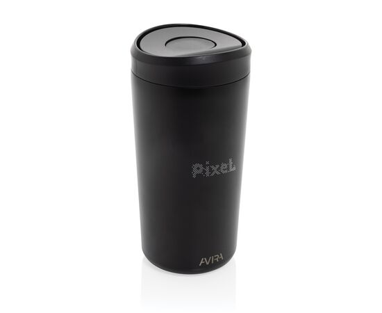 Avira Alix RCS re-steel click tumbler 400ML Black - Avira P438.1001