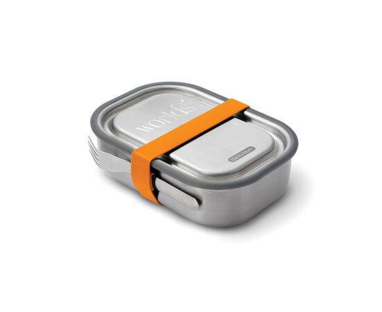 Boîte à lunch Large en acier inoxydable Black+Blum Orange - Black + Blum P439.0008