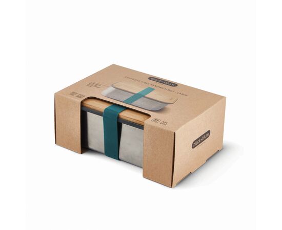 Boîte à sandwich Large en acier inoxydable Black+Blum Turquoise - Black + Blum P439.0133