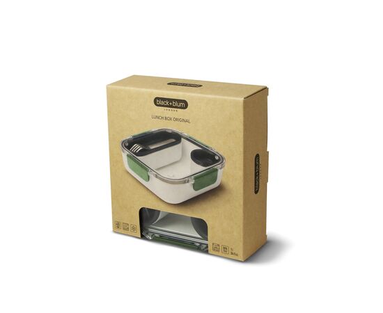 Boîte à lunch Black+Blum Original Vert olive - Black + Blum P439.0227