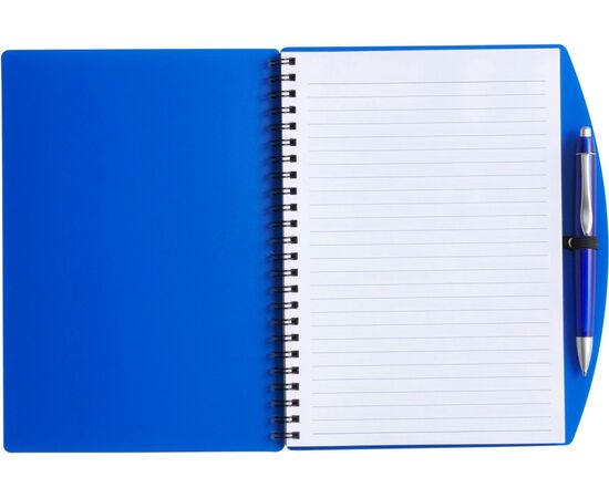 PP notebook with ballpen Solana Blue -  5140.005