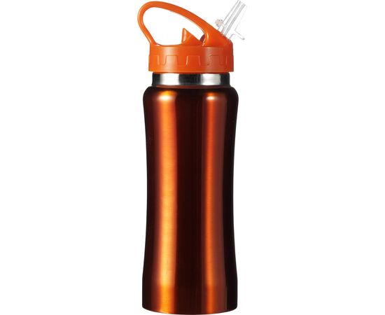 Trinkflasche aus Edelstahl Serena Schwarz -  5233.001