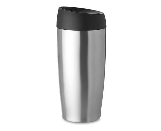 Trinkbecher Edelstahl 350ml Matt silber -  MO9105-16