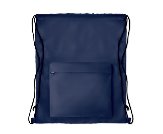 Grand sac cordelette 210D Bleu -  MO9177-04