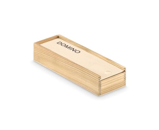 Jeu de domino dans une boite Bois -  MO9188-40