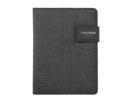 Conférencier A5 et powerbank Noir -  MO9231-03