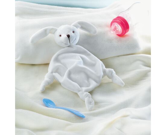 Pluche tutdoekje Wit -  MO9270-06