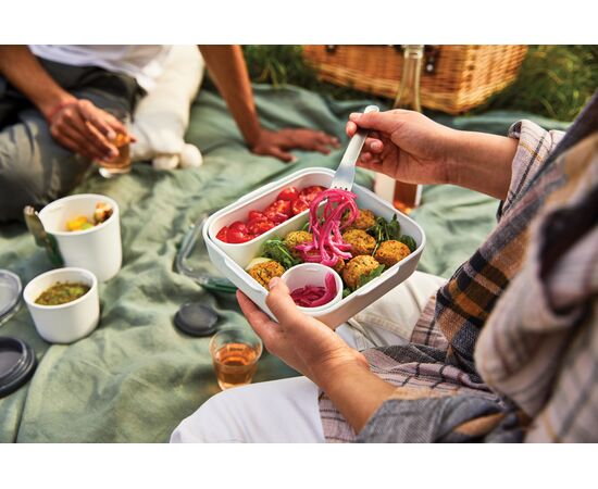 Boîte à lunch Black+Blum Original Vert olive - Black + Blum P439.0227