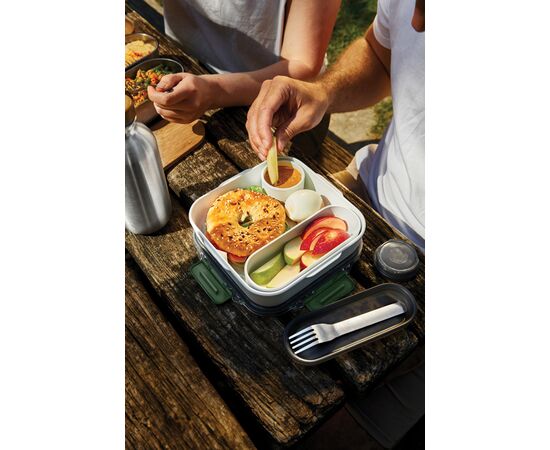 Boîte à lunch Black+Blum Original Vert olive - Black + Blum P439.0227