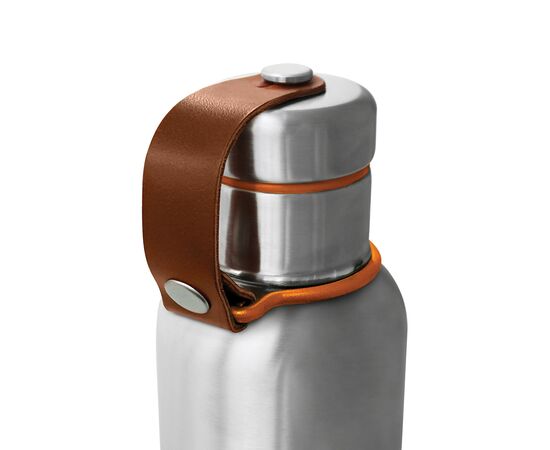 Black+Blum isolierte Wasserflasche klein, 500ml Orange - Black + Blum P439.1008
