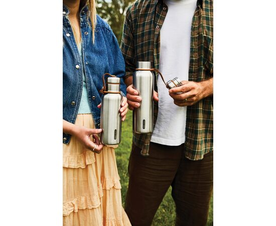 Black+Blum isolierte Wasserflasche klein, 500ml Orange - Black + Blum P439.1008