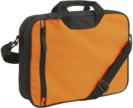 Polyester (600D) schoudertas Nicola Zwart -  6157.001