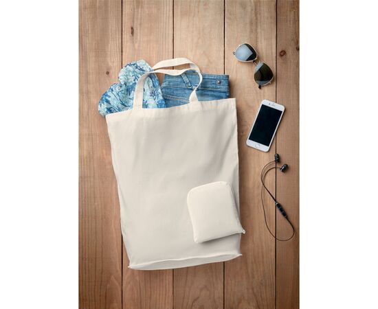 135gr/m² foldable cotton bag White -  MO9283-06