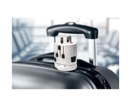 PRO World & USB. 3-pole Wit -  MO9321-06