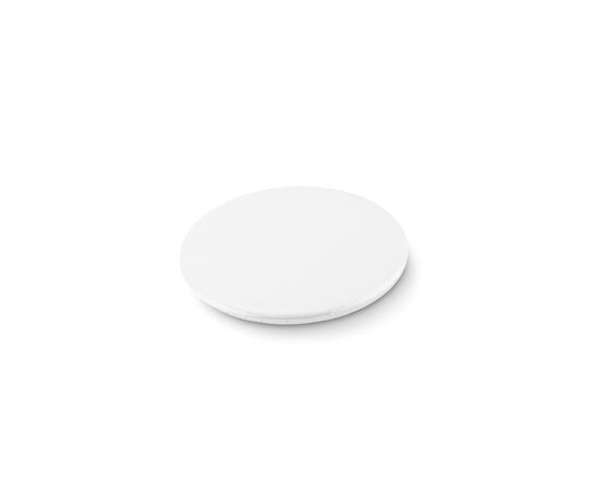 Mirror button metal Matt silver -  MO9335-16