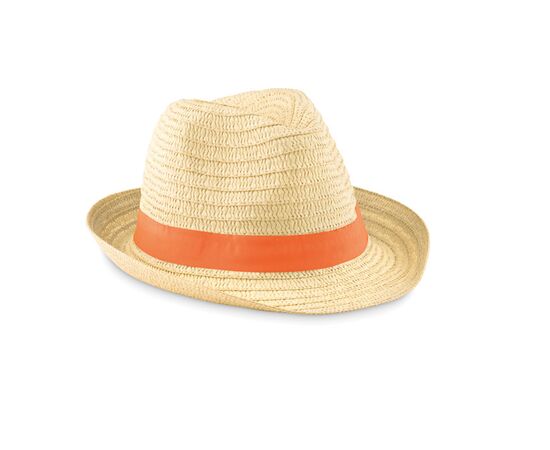 Chapeau de paille Orange -  MO9341-10