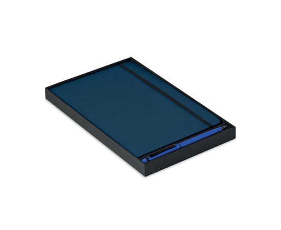 Carnet A5 et stylo assorti Bleu -  MO9348-04