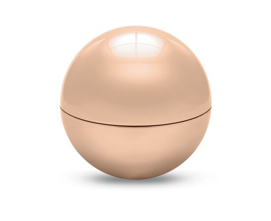 Round lip balm UV finish Champagne -  MO9373-19
