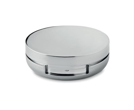 Lippenbalsam mit Spiegel Glänzendes silber -  MO9374-17