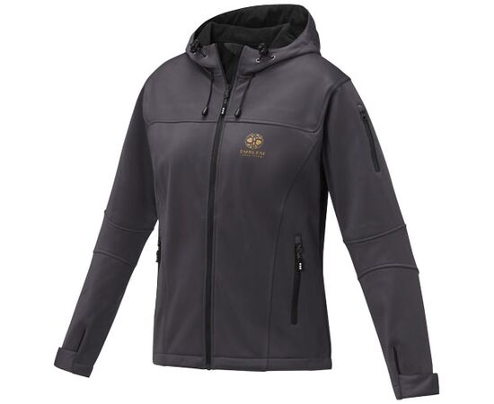 Veste softshell Match pour femme Gris storm - Elevate Life 38328824