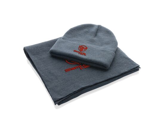 Elles AWARE™ Polylana® Schal 180x30cm Sage blue - XD Collection P453.005