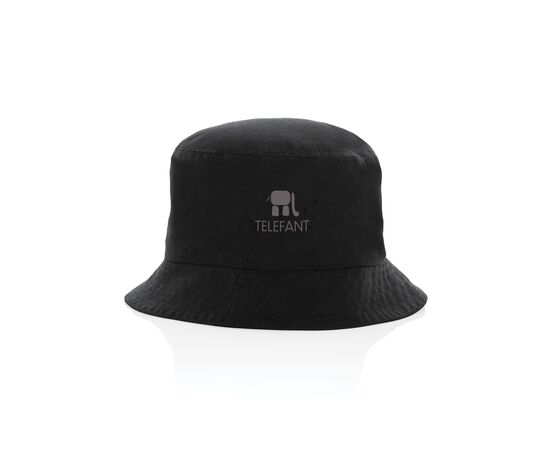 Bob en toile 285 g/m² recyclé et non teintée Impact AWARE™ Noir - XD Collection P453.081
