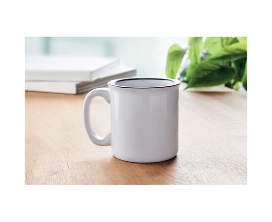 Mug céramique Subli 240ml. Noir -  MO9451-03