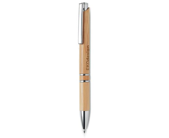 Stylo à bille en bambou. Bois -  MO9482-40