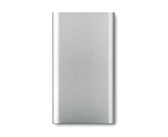 Powerbank sans fil 4000mAh. Argent mat -  MO9498-16