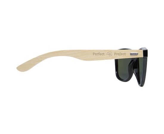 Taiy&#333; verspiegelte polarisierte Sonnenbrille aus rPET/Bambus in Geschenkbox Holz - Unbranded 12700171