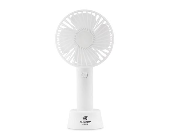 USB desk fan with stand  Wit -  MO9599-06
