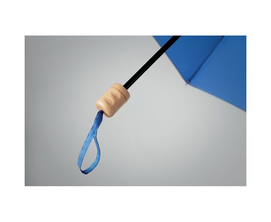 21 inch RPET foldable umbrella Royal blue -  MO9604-37
