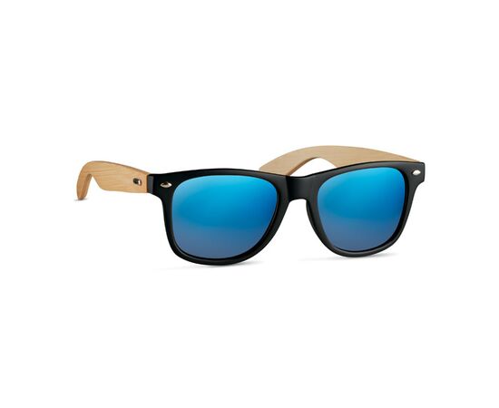 Sunglasses with bamboo arms Blue -  MO9617-04