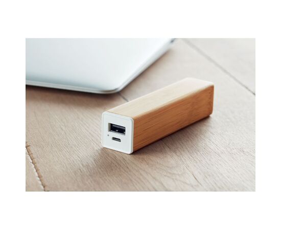 Powerbank bambou 2200 mAh Bois -  MO9673-40