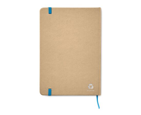 Recycled A5 notitieboek Blauw -  MO9684-04