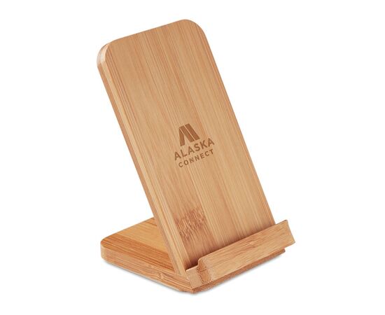 Smartphone Halter Ladestation Holz -  MO9692-40