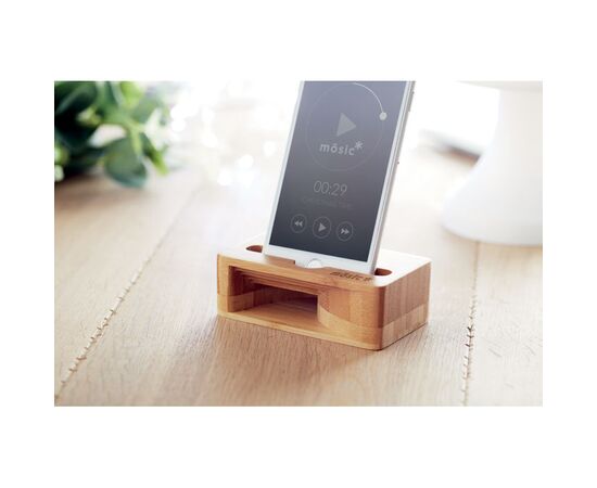 Smartphone Halter/Verstärker Holz -  MO9706-40