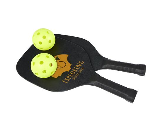 Enrique paddle set in mesh pouch Black - Unbranded 12701990