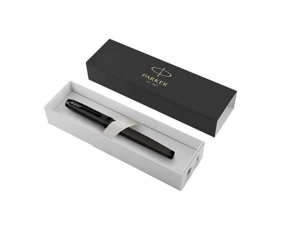 Parker IM Achromatic Rollerpen - zwarte inkt Zwart - Parker 28329821