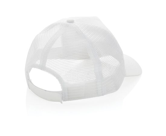 Impact AWARE™ 190gr Brushed rCotton 5 Panel Trucker-Cap Weiß - XD Collection P453.353