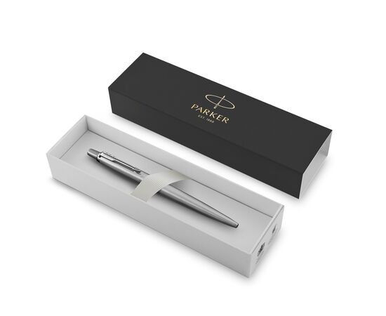 Stylo bille Parker Jotter Argent -  8509.032.Zwartschrijvend