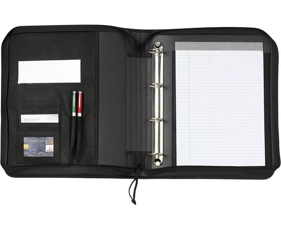 Polyester (600D) documentenmap Coco Zwart -  8661.001