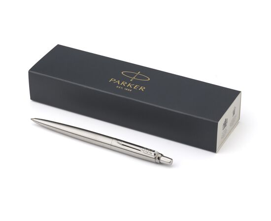 Stylo bille Parker Jotter Argent -  8509.032.Blauwschrijvend